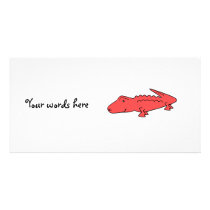 Red alligator
