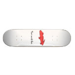 Red alligator skate decks