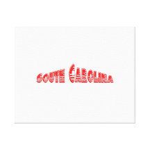 Red American Flag South Carolina Gallery Wrapped Canvas