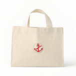 Red Anchor Nautical Purse bags