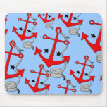 Red Anchors (for  ) Mouse Pads