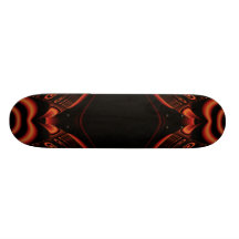 Red and Black Abstract Design. Skateboards