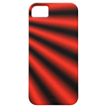 Red and Black abstract iPhone 5 Case