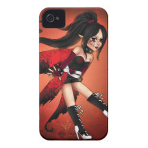 Red and Black Case-Mate iPhone 4 Cases