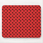RED AND BLACK MOUSEPAD