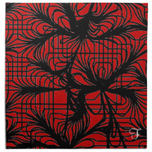 Red and Black Spiderweb Themed