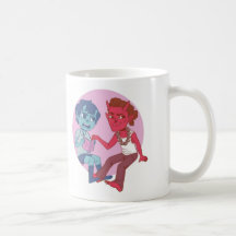Red and Blue Mug