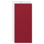 Red and Gold Tent Style Place Cards rack cards
