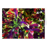 Red and Green Coleus Card