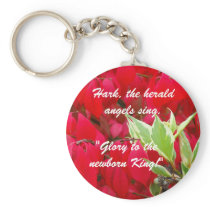 Red and Green Leaves Keychains