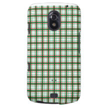 Red and Green Plaid Samsung Galaxy Nexus Cover
