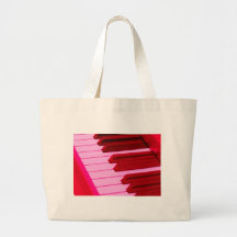 Red and Pink Piano or Organ Keyboard Bags