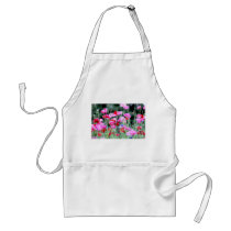 Red and Pink Poppies Aprons