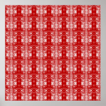 Red and White Delight Print Colossal