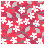 Red and White Flowers. Floral Pattern. Photo Sculptures