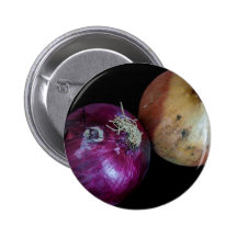 Red and White Onions Pin