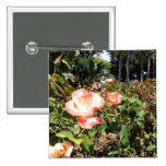 Red And White Roses Pin