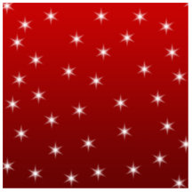 Red and White Stars Pattern. Photo Cut Out