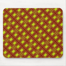 Red and Yellow Mousepad