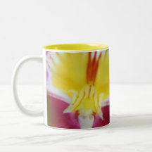 Red and Yellow Orchid Coffee Mug