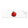 Red Apple Bumper Stickers