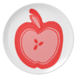 Red Apple plates