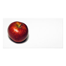 Red Apple Photo Card