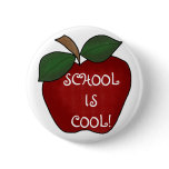 Red Apple School is Cool Buttons