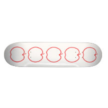 Red Apple. Skate Deck