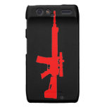 Red AR-15 Case-Mate Motorola Droid RAZR Motorola Droid RAZR Case
