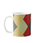 Red Argyle Mug