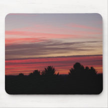 Red At Morning Mouse Pad