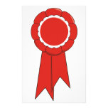 Red Award Stationery