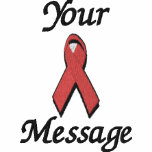 Red awareness ribbon - Customize