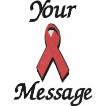Red awareness ribbon - Customize