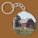 Red Barn Keychain keychains