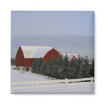 Red Barn Magnet