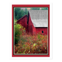 Red Barn Post Cards