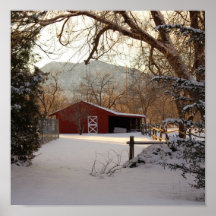 Red Barn Posters