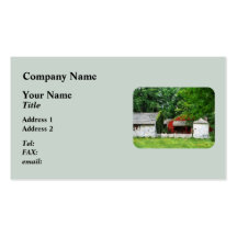 Red Barn Shed Business Cards