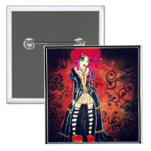 red baroque pin's