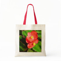 Red Begonias Bag