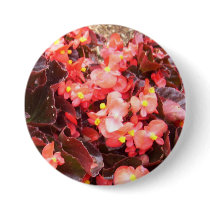 Red Begonias Corsage - Allergy-Free!