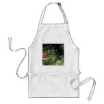 Red Begonias ~ Viola Garden Flowers Apron