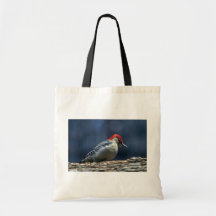Red-bellied woodpecker, Deerfield, Illinois, U.S.A Tote Bags