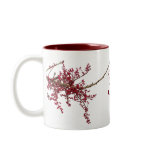 Red Berries on Dormant Tree Branch Mug