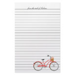 Red Bicycle Stationery Paper