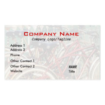 Red Bicycles Business Card