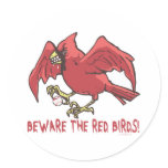 Red Bird Baseball by Mudge Studios