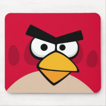red bird muis mat